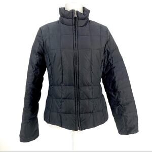 Andrew‎ Marc: black reversible puffer jacket (M)